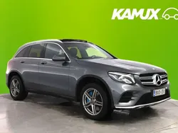 Hopea / harmaa Käytetty 2017 Mercedes GLC350 Business Katumaasturi | 19 780 € (Hyvä tarjous)