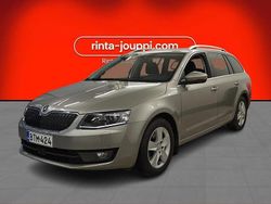 Ruskea Käytetty 2015 Skoda Octavia Style Farmari | 14 880 € (Kallis)