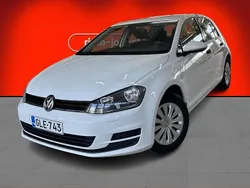 Valkoinen Käytetty 2014 VW Golf VII Trendline Viistoperä | 8 280 € (Perustarjous)