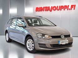 Harmaa Käytetty 2016 VW Golf VII Comfortline Farmari | 8 680 € (Perustarjous)