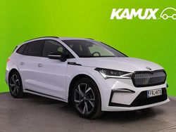 Valkoinen Käytetty 2023 Skoda Enyaq iV SportLine Katumaasturi | 39 790 € (Hieman kallis)