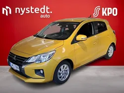 Keltainen Käytetty 2021 Mitsubishi Space Star Intense Viistoperä | 13 490 € (Perustarjous)