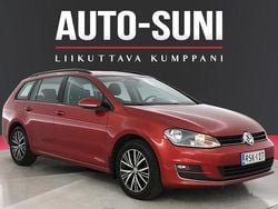 Punainen Käytetty 2016 VW Golf VII Allstar Farmari | 9 900 € (Hyvä tarjous)