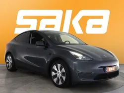 Harmaa Käytetty 2021 Tesla Model Y Long Range Katumaasturi | 30 590 € (Perustarjous)