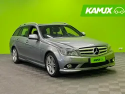 Hopea / harmaa Käytetty 2008 Mercedes C220 AMG Farmari | 7 390 € (Hieman kallis)