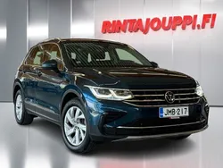 Sininen Käytetty 2021 VW Tiguan Business Katumaasturi | 27 900 € (Supertarjous)