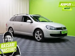 Hopea / harmaa Käytetty 2010 VW Golf VI Comfortline Farmari | 2 500 € (Hyvä tarjous)