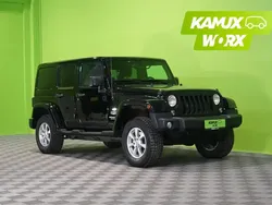 Musta Käytetty 2015 Jeep Wrangler Sahara Katumaasturi | 35 900 €