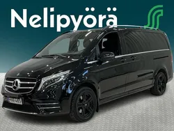Musta Käytetty 2018 Mercedes V250 Tila-auto | 65 800 € (Kallis)