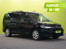 Musta Käytetty 2021 VW Caddy Maxi Life Life Tila-auto | 31 900 € (Kallis)