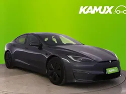 Hopea / harmaa Käytetty 2023 Tesla Model S Long Range AWD Sedan | 62 900 €