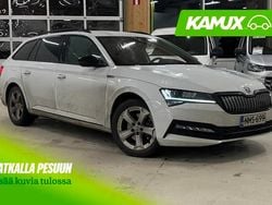 Valkoinen Käytetty 2020 Skoda Superb SportLine Farmari | 23 490 € (Perustarjous)