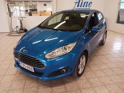 Sininen Käytetty 2015 Ford Fiesta Titanium Viistoperä | 8 990 € (Perustarjous)