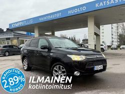 Musta Käytetty 2014 Mitsubishi Outlander P-HEV Instyle Farmari | 6 900 € (Hieman kallis)