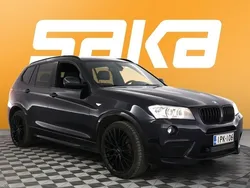 Musta Käytetty 2012 BMW X3 M Sport Katumaasturi | 17 900 € (Hyvä tarjous)