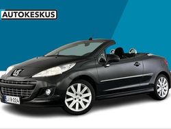 Musta Käytetty 2011 Peugeot 207 CC Avoauto | 8 690 €