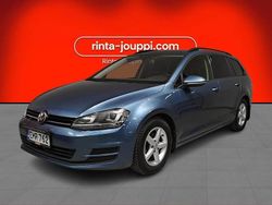 Sininen Käytetty 2014 VW Golf VII Comfortline Farmari | 6 490 € (Hieman kallis)
