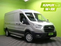 Hopea / harmaa Käytetty 2021 Ford Transit Trend Van | 34 990 € (Hieman kallis)