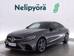 Harmaa Käytetty 2020 Mercedes C200 AMG Coupe - kaksiovinen | 29 900 €