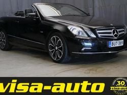 Musta Käytetty 2010 Mercedes E200 Avoauto | 15 990 €