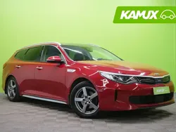 Punainen Käytetty 2017 Kia Optima Hybrid 2 Sedan | 11 500 € (Hieman kallis)