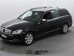 Musta Käytetty 2008 Mercedes C180 Avantgarde Farmari | 9 900 € (Hieman kallis)