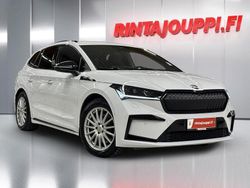 Valkoinen Käytetty 2022 Skoda Enyaq iV SportLine Katumaasturi | 33 800 € (Hieman kallis)