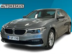 Sininen Käytetty 2018 BMW 530e Sport Line Sedan | 18 590 € (Perustarjous)