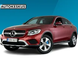 Punainen Käytetty 2017 Mercedes GLC350 AMG line Coupe - kaksiovinen | 23 990 € (Hyvä tarjous)
