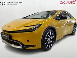 Keltainen Käytetty 2023 Toyota Prius Plug-in Hybrid Style Viistoperä | 35 900 € (Perustarjous)