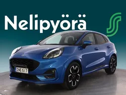 Desert island blue / Käytetty 2020 Ford Puma ST-Line Coupe - kaksiovinen | 14 700 € (Supertarjous)