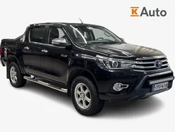 Musta Käytetty 2016 Toyota HiLux Premium Nouto | 28 890 € (Hyvä tarjous)