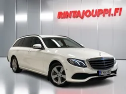 Valkoinen Käytetty 2018 Mercedes E220 Business Farmari | 16 480 € (Supertarjous)