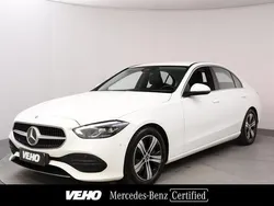 Valkoinen Käytetty 2021 Mercedes C200 Advanced Plus Sedan | 37 900 € (Perustarjous)