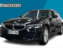 Musta Käytetty 2021 BMW 330e Farmari | 26 490 € (Hyvä tarjous)