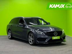 Hopea / harmaa Käytetty 2015 Mercedes C250 AMG Farmari | 20 890 € (Hieman kallis)