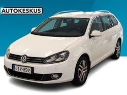Valkoinen Käytetty 2012 VW Golf VII Highline Farmari | 7 990 € (Hyvä tarjous)