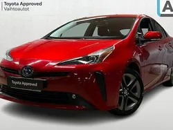 Punainen Käytetty 2019 Toyota Prius Premium Viistoperä | 20 890 € (Perustarjous)