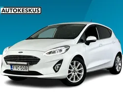 Valkoinen Käytetty 2020 Ford Fiesta Titanium Viistoperä | 11 390 € (Perustarjous)