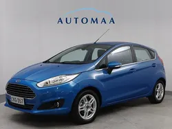 Sininen Käytetty 2016 Ford Fiesta Titanium Viistoperä | 8 880 € (Perustarjous)