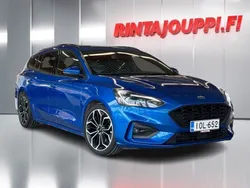 Met. sininen Käytetty 2018 Ford Focus ST-Line Farmari | 17 700 € (Kallis)