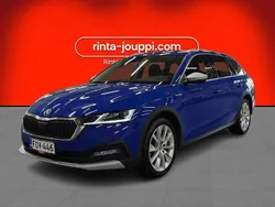 Sininen Käytetty 2022 Skoda Octavia Farmari | 27 890 € (Kallis)