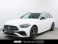 Valkoinen Käytetty 2023 Mercedes C300e Advanced Plus Farmari | 41 900 € (Supertarjous)