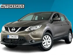 Ruskea Käytetty 2015 Nissan Qashqai Acenta Katumaasturi | 8 790 € (Perustarjous)