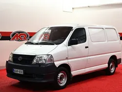 Valkoinen Käytetty 2008 Toyota HiAce Tila-auto | 15 400 € (Perustarjous)