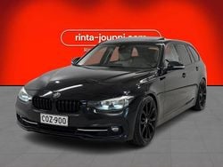 Musta Käytetty 2016 BMW 330 Farmari | 15 980 € (Supertarjous)