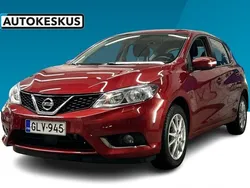 Punainen Käytetty 2016 Nissan Pulsar Acenta Viistoperä | 8 690 € (Supertarjous)