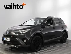 Musta Käytetty 2018 Toyota RAV4 Hybrid Premium Katumaasturi | 23 900 € (Hyvä tarjous)