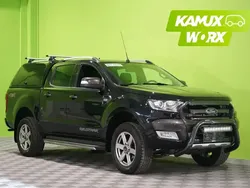Musta Käytetty 2017 Ford Ranger Wildtrack Nouto | 30 850 € (Perustarjous)