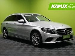 Hopea / harmaa Käytetty 2019 Mercedes C220 Avantgarde Farmari | 22 890 € (Hyvä tarjous)